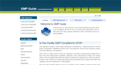 Desktop Screenshot of gmpguide.com